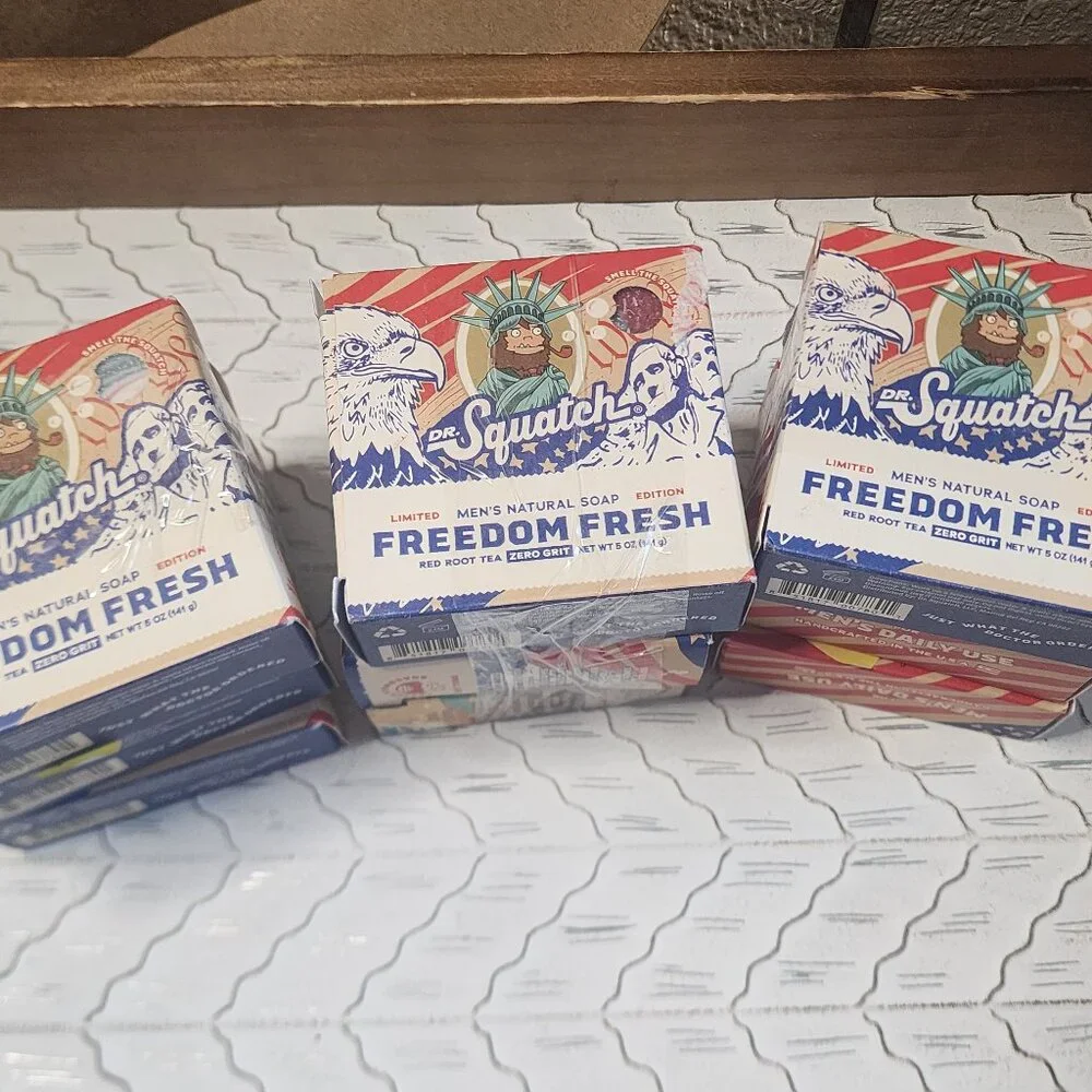 NWT Dr. Squatch 3 pack Soap